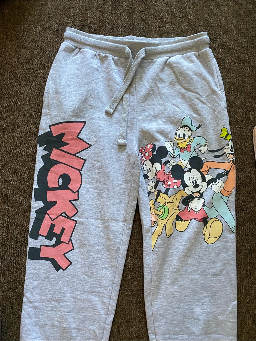 Brand new women’s Mickey Mouse sweatpants